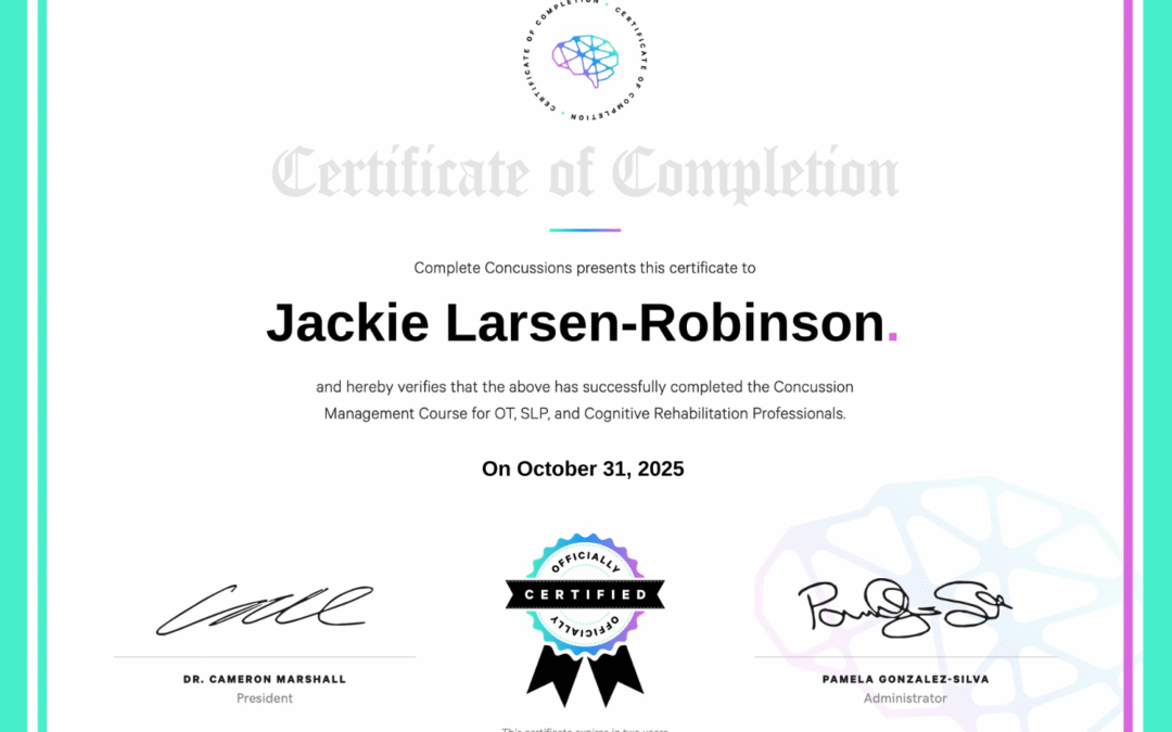 Why Should I See a Speech Therapist if I Had a Concussion?